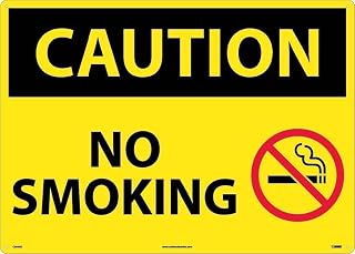 National Marker Caution - No Smoking