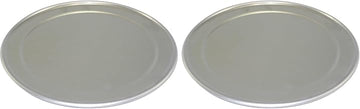 American Metalcraft TP10 TP Series 18-Gauge Aluminum Pizza Pan, Standard Weight, Wide Rim, 10-Inch (Pack of 2)