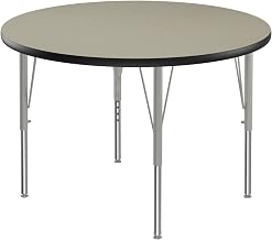 Correll Activity Tables with Savannah Sand Finish A42-RND-54-14-09