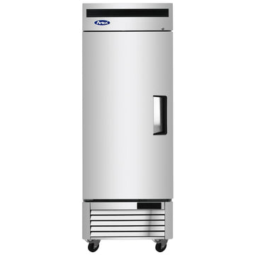 Commercial Upright Reach-In Freezer by Atosa – 19.1 cu. ft. | Left Hinge, 19.1 cubic_feet, Stainless Steel, Model MBF8501GRL