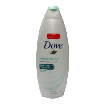 Body Wash 22 Ounce Sensitive Skin Unscented (650ml) (6 Pack) by Dove – 132 Fl Oz (Pack of 1), Pack of 6, Model PPAX1222790