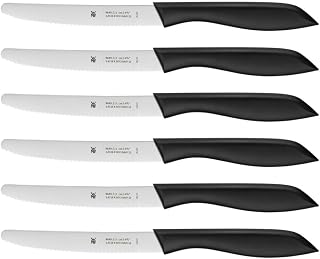 WMF Snack Knife Set, Black, 6-Piece