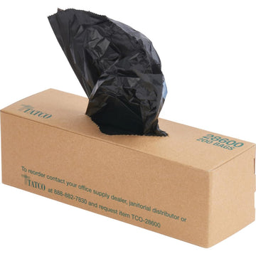 Dog Waste Station Refill Bags by Tatco – 1 Count (Pack of 2000), 16.0 gallons, Synthetic, Black, Pack of 2000