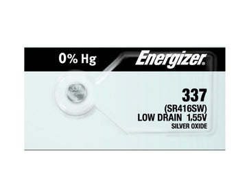 337 Button Cell Battery by Energizer – 2, Model 337TZ