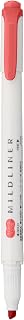 Zebra Technologies Zebra Highlighter Mildliner, Mild Red (WKT7-MR)