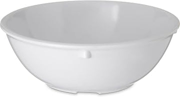 Carlisle 4352102 Dallas Ware 14 Oz. White Nappie Bowl - 48 / CS