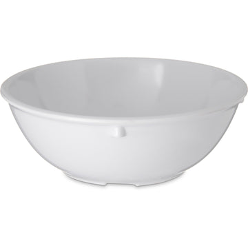 Carlisle Dallas Ware 14 Oz. White Nappie Bowl - 48 / CS by Carlisle FoodService Products – 14.0 ounces, Melamine, White, Pack of 48, Model 4352102