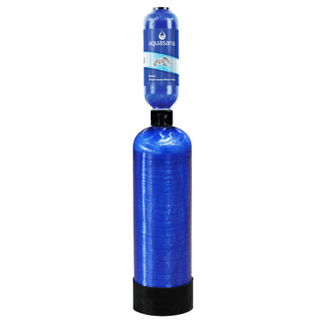 Rhino Whole House Filter Genuine Replacement Tank by Aquasana – Fiberglass, Blue, Model WH-WELLR