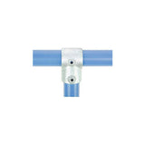 Kee Klamp Single Socket Tee by Kee Safety – 1.5"L x 2.5"W x 4"H, Galvanized Iron, Gray, Model 10-8