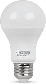 Feit Electric A19 LED Light Bulbs, 100W Equivalent, 1500 Lumens, E26 Base, 2700k Soft White, A19 LED Bulbs, General Purpose Light Bulbs, 11,000-Hour Lifetime, A1600/827/10KLED
