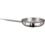 World Cuisine Stainless Steel Grand Gourmet Frying Pan by PADERNO – 2 quarts, Stainless Steel,Stainless-steel, Model 11114-20