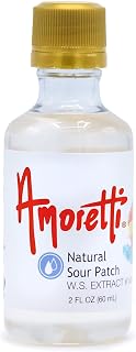 Amoretti Natural Sour Patch Extract Water Soluble 2 oz - Highly Concentrated & Perfect For Pastry, Savory, Brewing, and more, Preservative Free, Vegan, Kosher Pareve, Keto Friendly