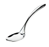 Browne 10" Solid Serving Spoon by Browne Foodservice – Solid, Stainless Steel, Silver, Model 573180