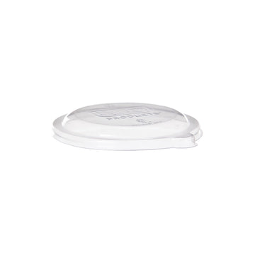 Eco-Products Compostable Flat Bowl Lids by ECO PRODUCTS – 6-8oz, 6 ounces, PLA Plastic, Clear, Pack of 600