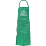 Locknane Bib Apron with Produce Department Imprint Green Vinyl - 39"L x 31"W by LOCKNANE MANUFACTURING INC – Medium, Plastic, Green, Model 10-APR-H-GR/STD