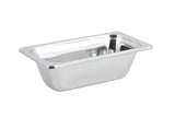Stainless Steel 1/3 Size Food Pan by Bon Chef – 2.0 quarts, Stainless Steel, Metal, Model 5213