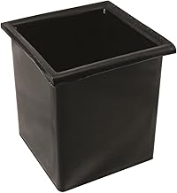 Bar Maid Black Polyethylene Bottle Well Square | Foodservice, Great for Bottles, Cocktails, Drink Service and Bar Service