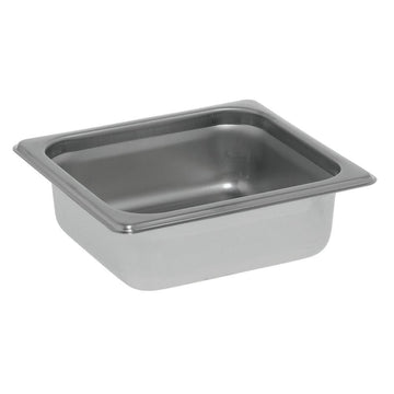 Kratos Steam Table Pan Hotel Pan 1/6 Size Stainless Steel S - 2 1/2"D by HUBERT – Stainless Steel, Model 19065