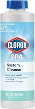 Clorox® Pool&Spa™ System Cleanse, Removes Build-Up from Spa and Hot Tub Plumbing, Improves Filter Performance, 32 Ounces (Pack of 1)