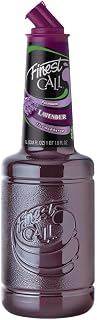 Finest Call Premium Lavender Syrup Drink Mix, 1 Liter Bottle | Sweet Floral Flavor, Vibrant Hue | Cocktails & Mocktails, Premium Ingredients, Consistent Quality, Easy Pour Spout