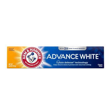 Advance White Baking Soda & Peroxide Toothpaste by ARM & HAMMER – 4.3 Ounce (Pack of 1), Model PPAX1138030