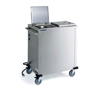 Heated Pellet Dispenser - 2 Stack by Lakeside – Stainless Steel, Metallic, Model 7501
