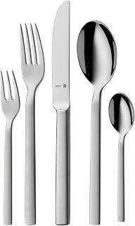 WMF Lyric Cromargan Protect Steel Cutlery Set for 12 People, 49 x 39 x 10 cm, Silver, 66 Count