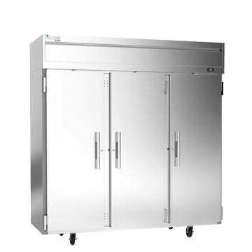 Elite VEFSA-3D-SD-HC Three Section Freezer with Solid Doors by VICTORY – Commercial Grade