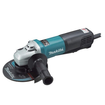 Mini-amoladora 1.400 W 150 mm Lever by Makita – Metal, Black, Model 9566PCV01