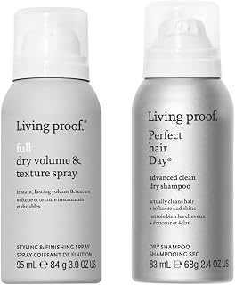 Living Proof Travel Size Advanced Clean Dry Shampoo + Dry Volume & Texture Spray Bundle ($37 Value)