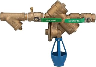 Zurn Wilkins 1-1/2" 975XL2 Reduced Pressure Principle Backflow Preventer with strainer and air gap