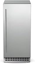 Scotsman SRCG065A-1SU Brilliance™ Undercounter Ice Machine, Stainless Steel, 65 lbs/Day, 26 lb Capacity, Air Cooled, Extra-Large Cubes