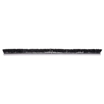 Divider with Black Parsley Black P - 24"L x 1 1/2"H by CLARTEC CORP – Plastic, Black, Model CBLK1-24C
