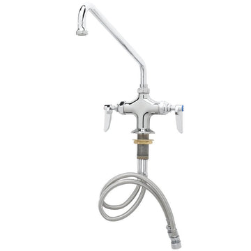 B-0201 with Ceramic Cartridges by T&S Brass – not_applicable, White, Model B-0201-CR