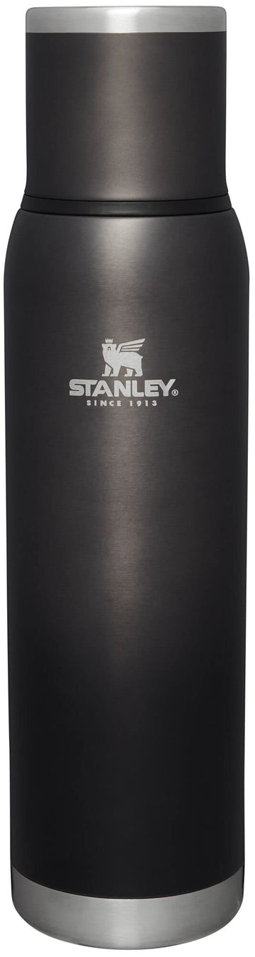 Adventure-To-Go Vacuum Bottle 1.4 qt | Wide Mouth with Leakproof Cup Lid | Keep Drinks Hot or Cold | Packable for Travel | Insulated Stainless Steel Thermal Bottle | BPA-Free