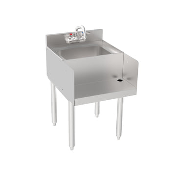 Silver Series Blender Dump Sink by Krowne – 27.00x21.00x18.00, In Description, Check Images, Model 18-18BD