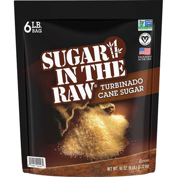 Organic Turbinado Cane Sugar by Sugar in the Raw – 96 Ounce (Pack of 1), golden, Model 1463855
