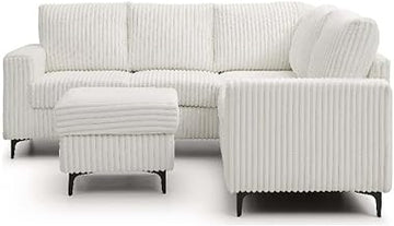 Glory Furniture Houston G00327B-SC Sectional White