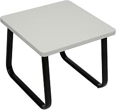 Global Industrial Square Coffee Table, Gray Top, 20" x 20"