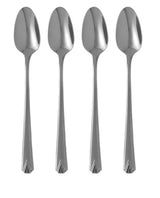 Deauvile Set of 4 Iced Tea Spoons 18/10 Stainless Steel by Oneida – 7 1/4", Stainless Steel, Silver