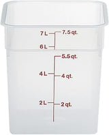 Cambro 8SFSPP190 CamSquare Food Container 8 qt., Case of 6