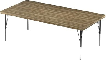 Correll Activity Tables with Colonial Hickory Finish A3672-REC-53-09-53