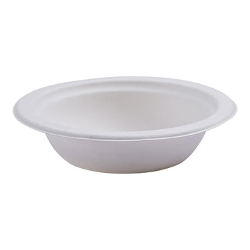 Compostable 12oz Molded Fiber Bowls by ECO PRODUCTS – 12oz, 12.0 ounces, Molded Fiber, White, Pack of 1000
