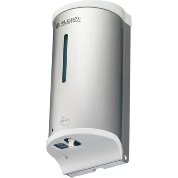 Automatic Foam Hand Sanitizer/Soap Dispenser by Global Industrial – Stainless Steel, Silver, Model HK-MSD21