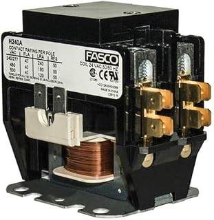 Trane 40 Amp 2 Pole 24v Coil Fasco Replacement Contactor H240A