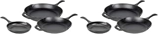 Lodge Chef Collection 3pc Set (8”, 10", & 12" Skillet) (Pack of 2)