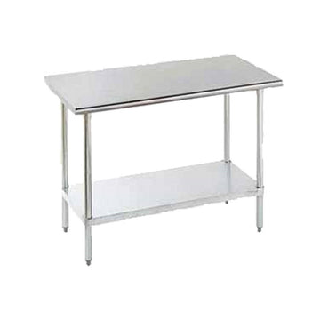 30" x 24" Work Table by Advance Tabco – Plastic, Silver, Model ELAG-240