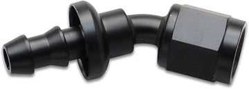Vibrant Performance 22306 Push-On 30 Degree Hose End Elbow Fitting Size: -6AN
