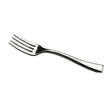 Silver Tasting Fork - 500 / CS by Sabert – Polystyrene, Silver, Pack of 500, Model MMTF500S