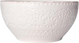 Pfaltzgraff Chateau Cream Serving Bowl, 9-Inch, cream, white, 4 quarts